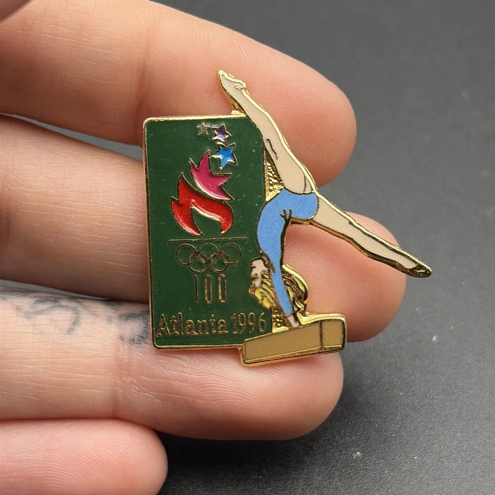1996 Atlanta Olympics Gymnastics Balance‎ Beam Lapel Hat Pin